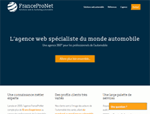 Tablet Screenshot of francepronet.com